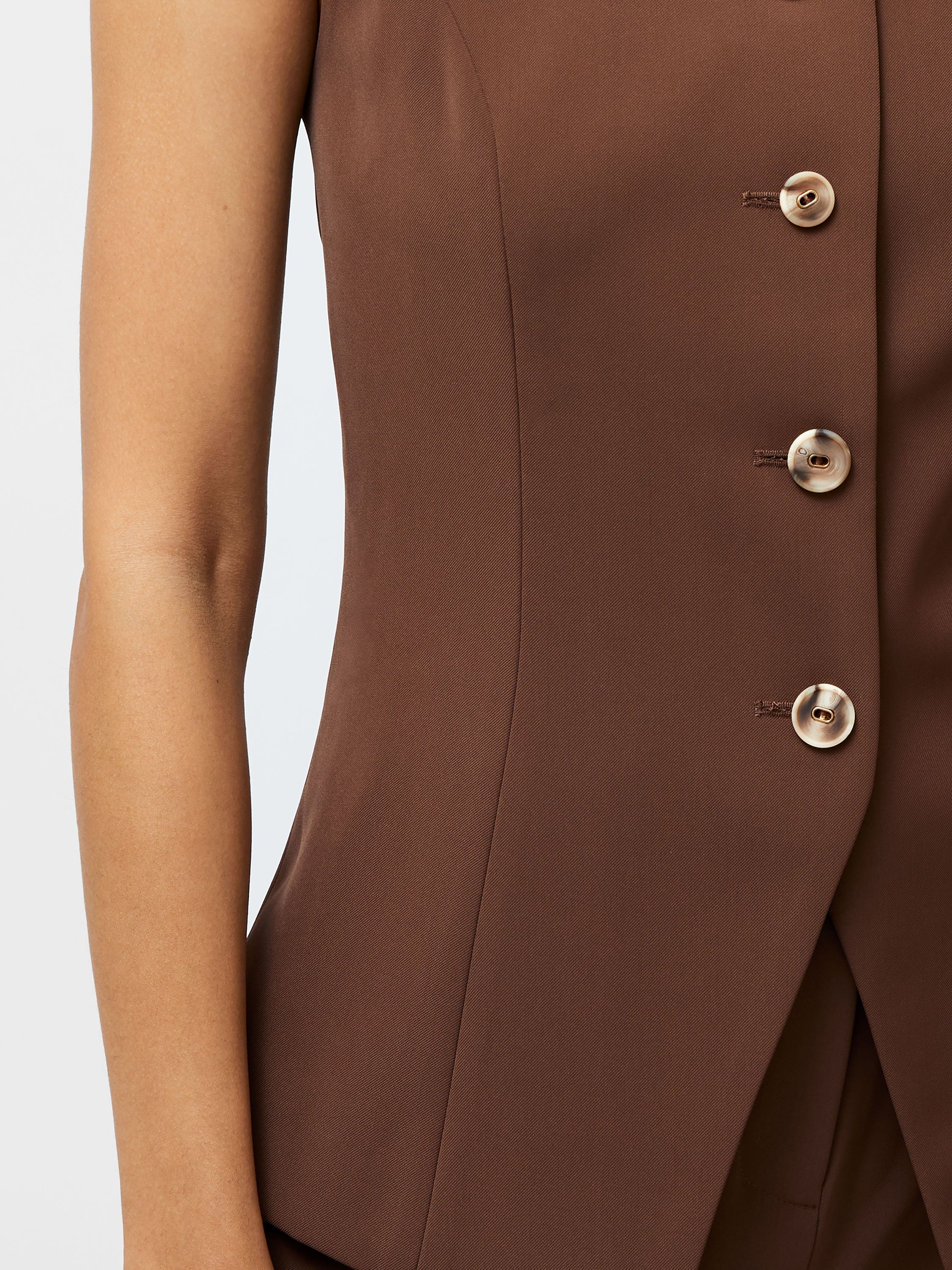 Harrie Suiting Waistcoat Top