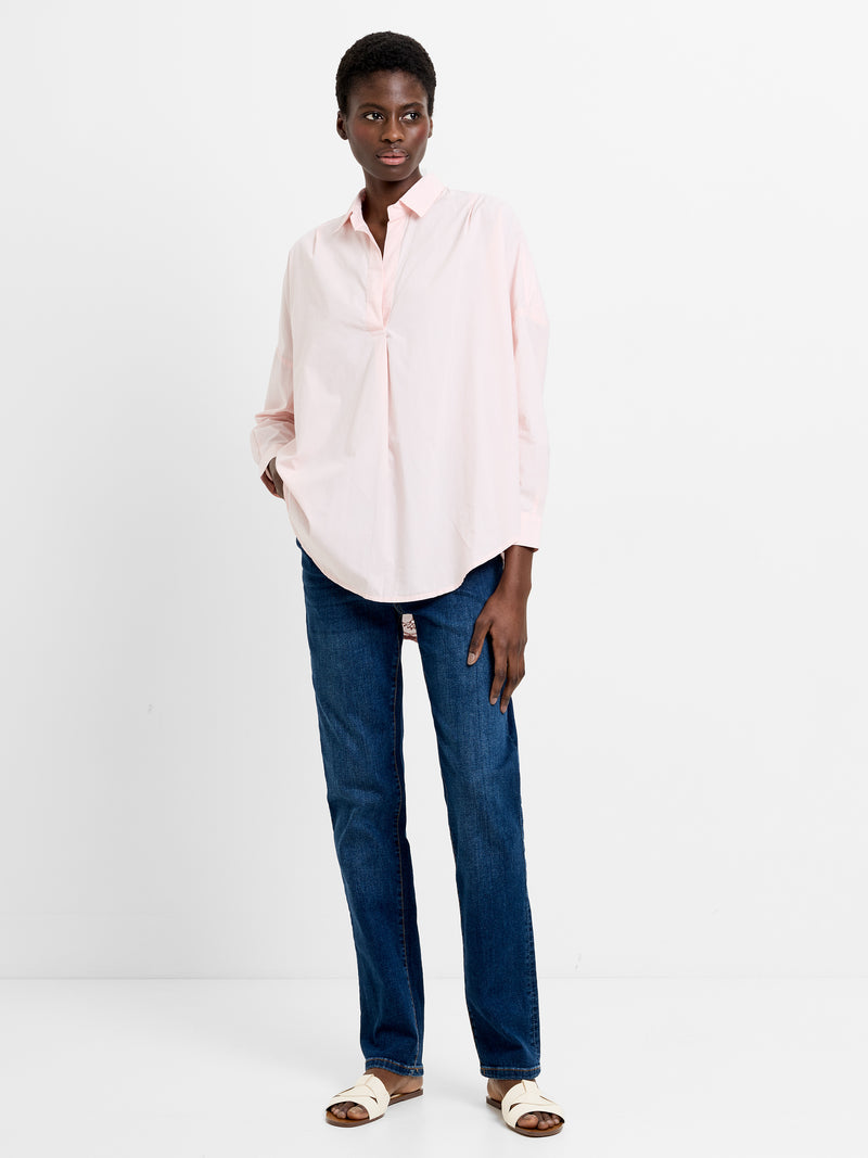 Appelona Broderie Anglaise Popover Shirt