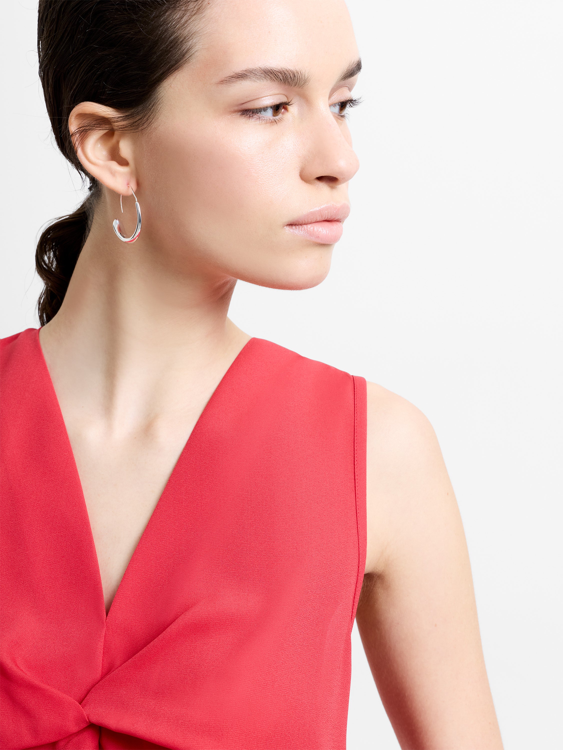 Mila Georgette Front Twist Top