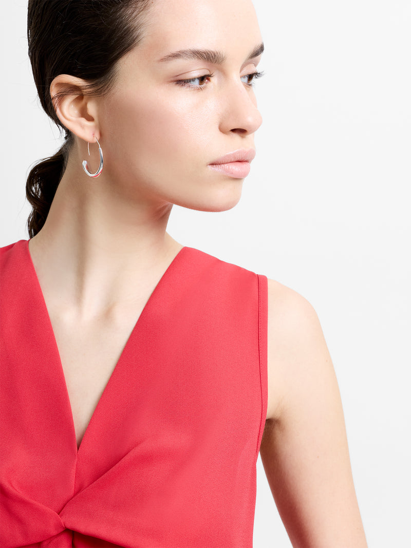 Mila Georgette Front Twist Top