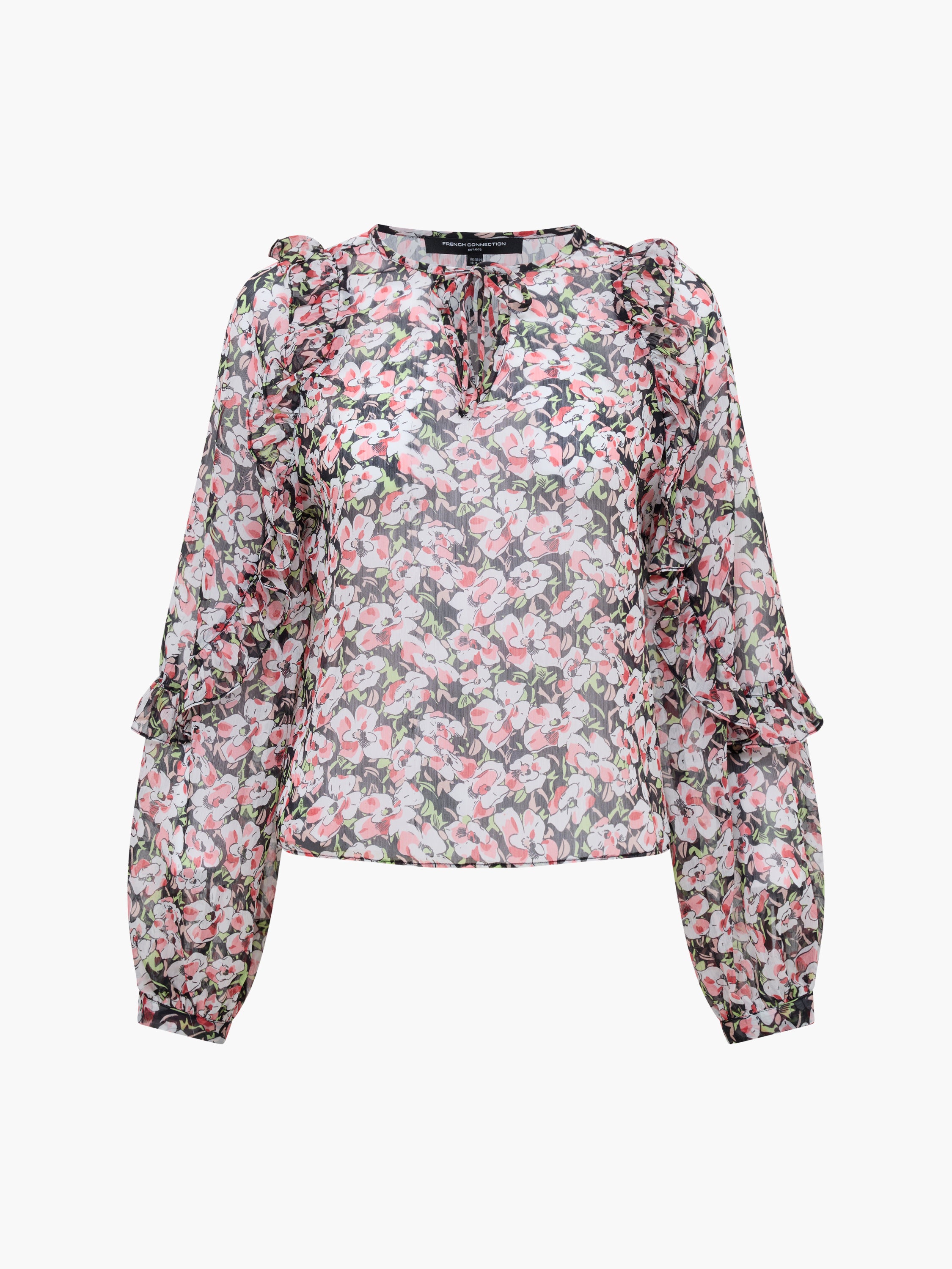 Molly Emina Ruffle Sleeve Top