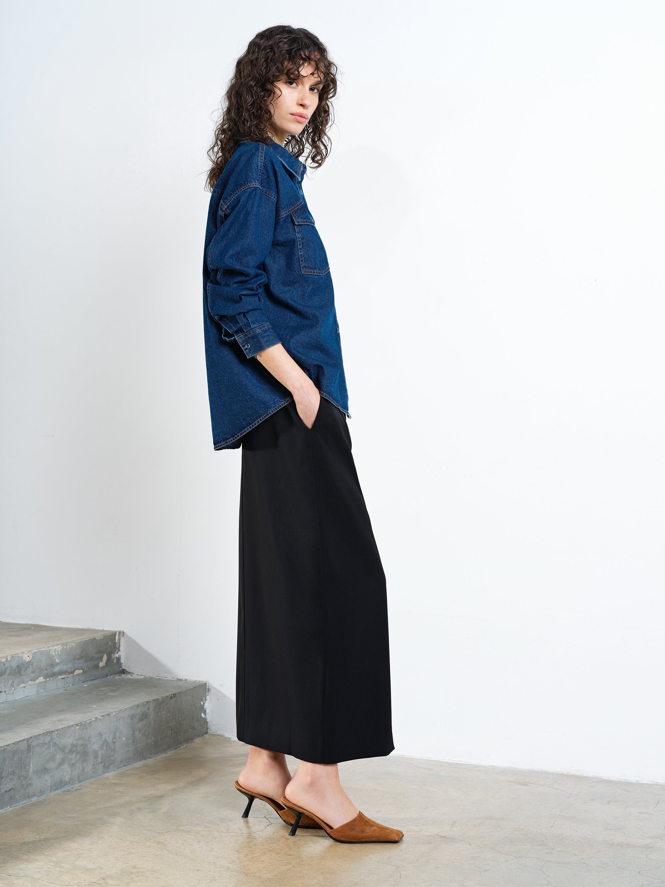 Archie Denim Duo Pocket Shirt