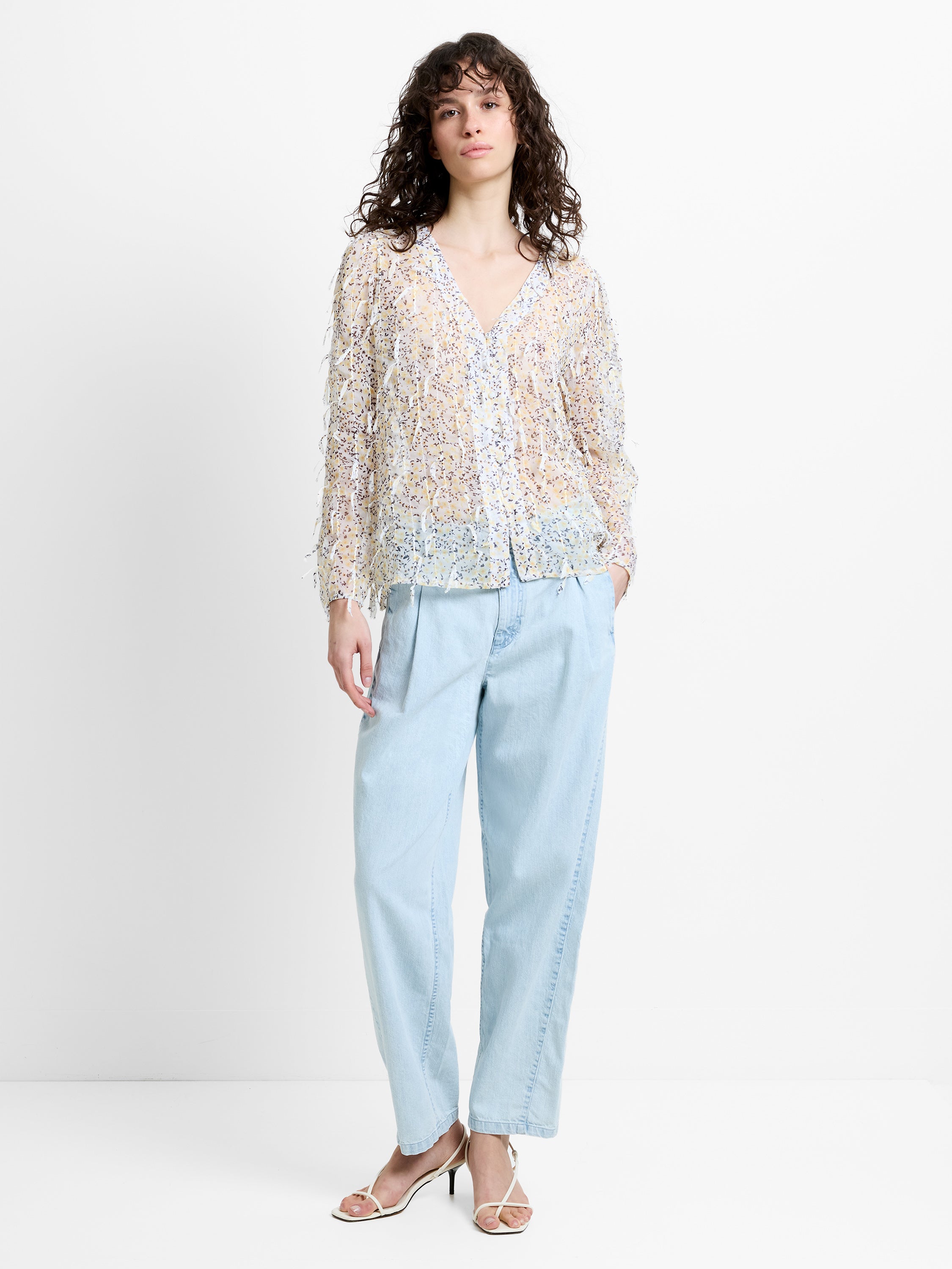 Bonnie Katelyn Textured Blouse