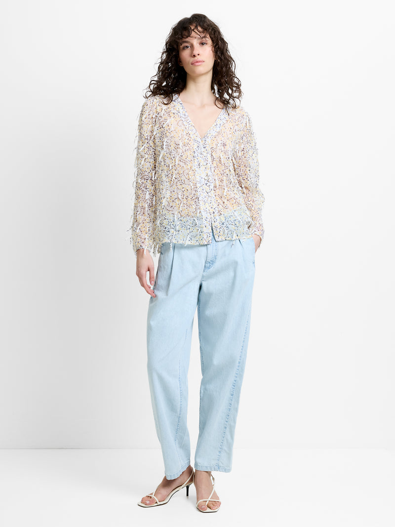 Bonnie Katelyn Textured Blouse
