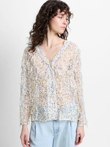 Bonnie Katelyn Textured Blouse
