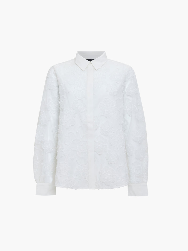 Ruchi Floral Lace Long Sleeve Shirt