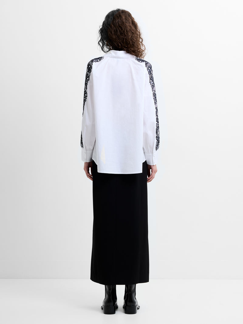 Cambria Cotton Embroidered Shirt