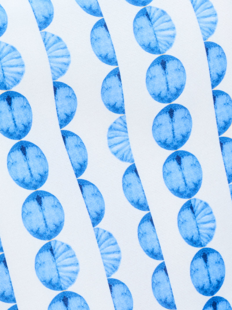 Structured Taffeta Shell Print Top