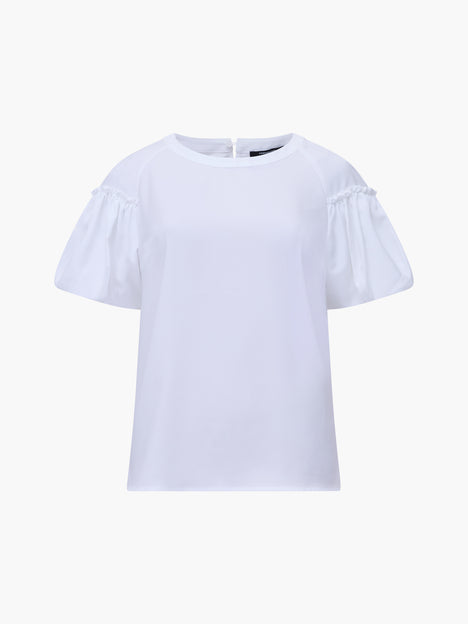 Crepe Light Puff Sleeve Top