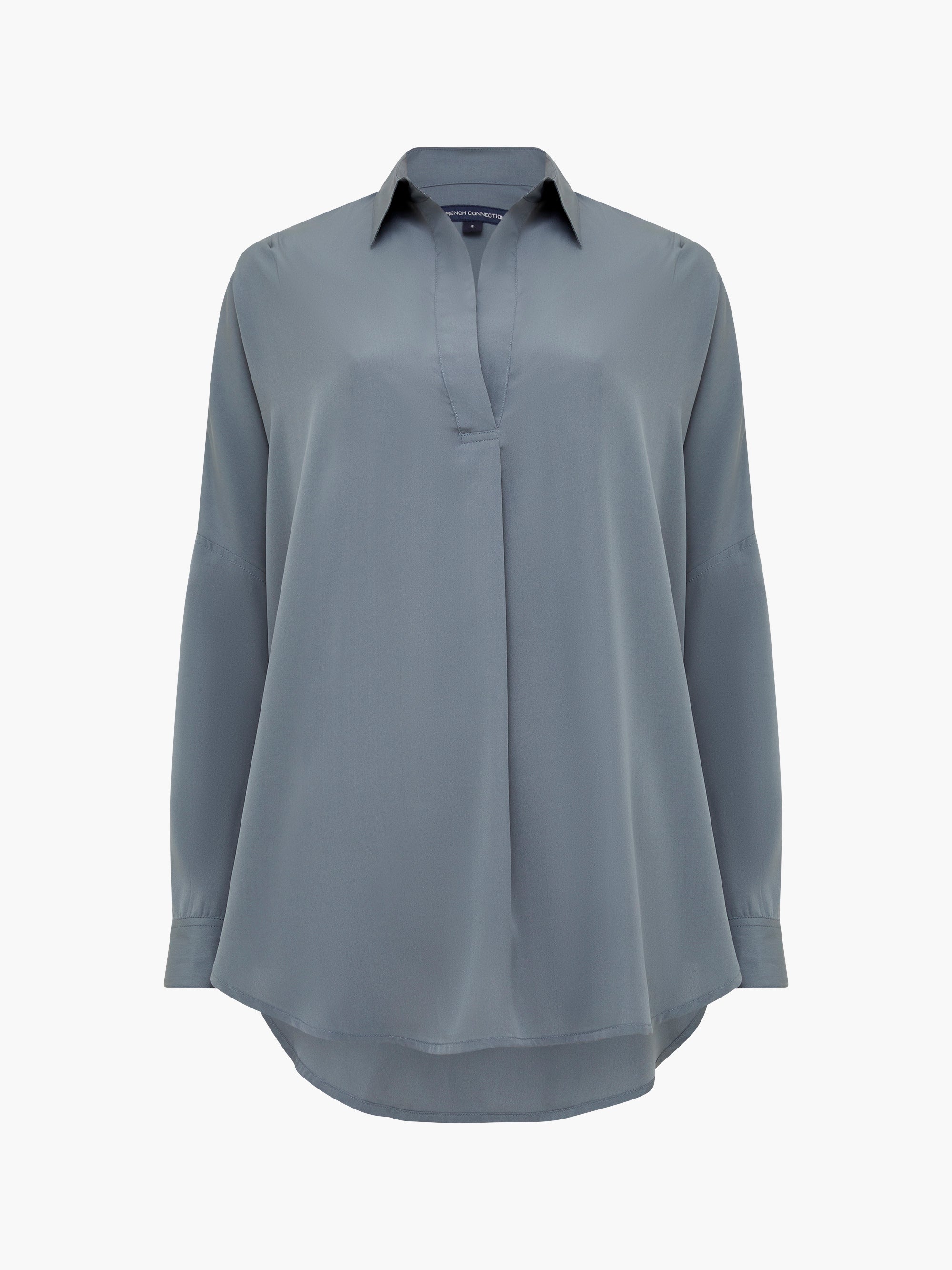Rhodes Recycled Crepe Popover Shirt