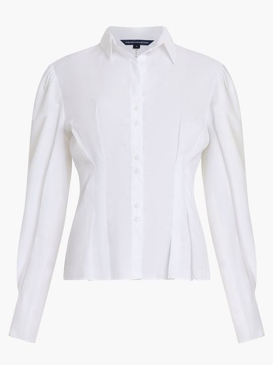 Rhodes Pleated Poplin Shirt