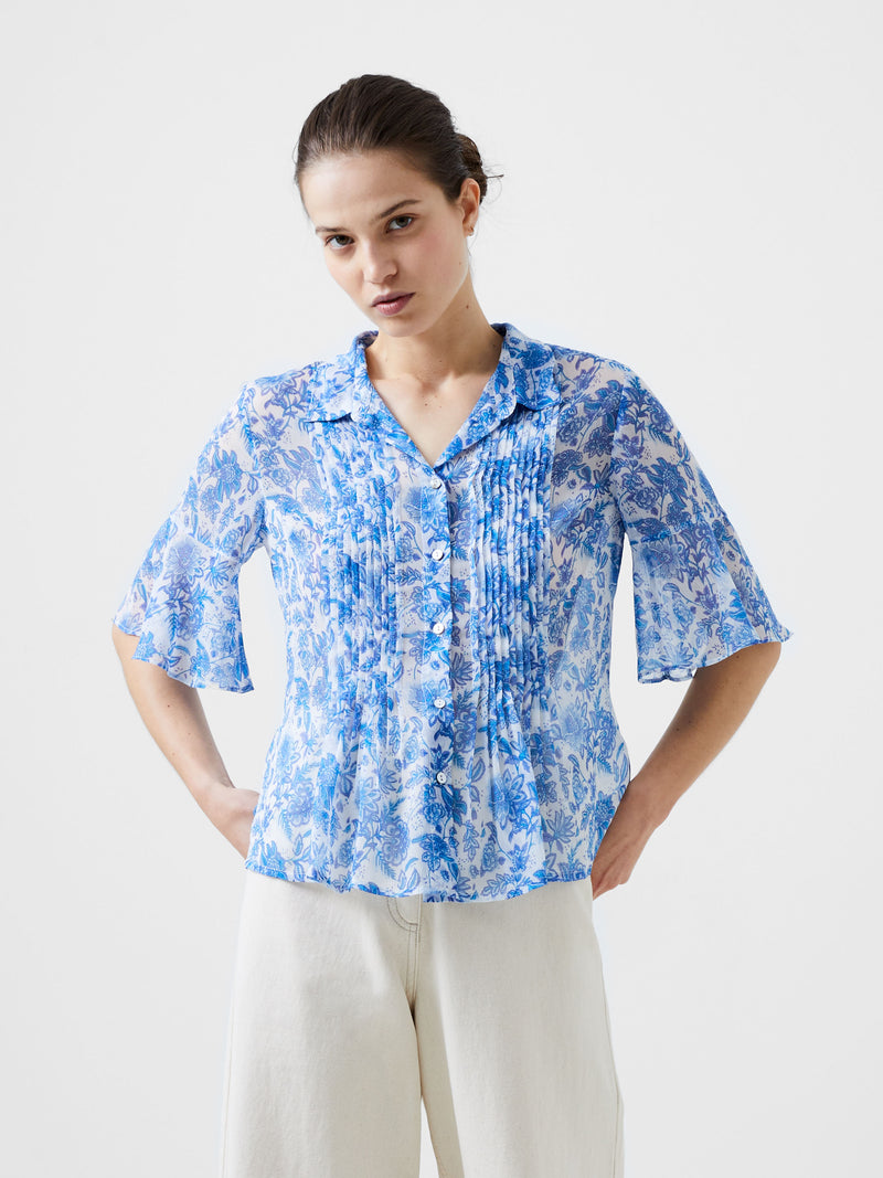 Cosette Pintuck Top