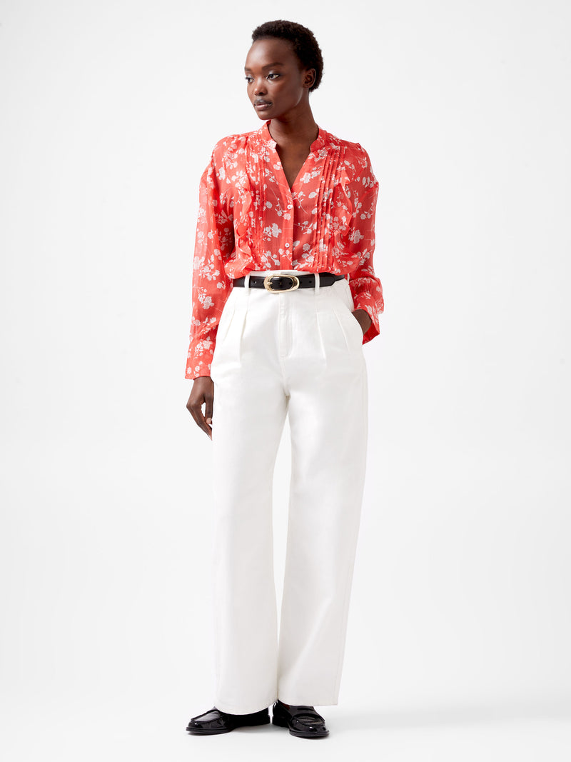 Alessandra Recycled Crinkle Blouse