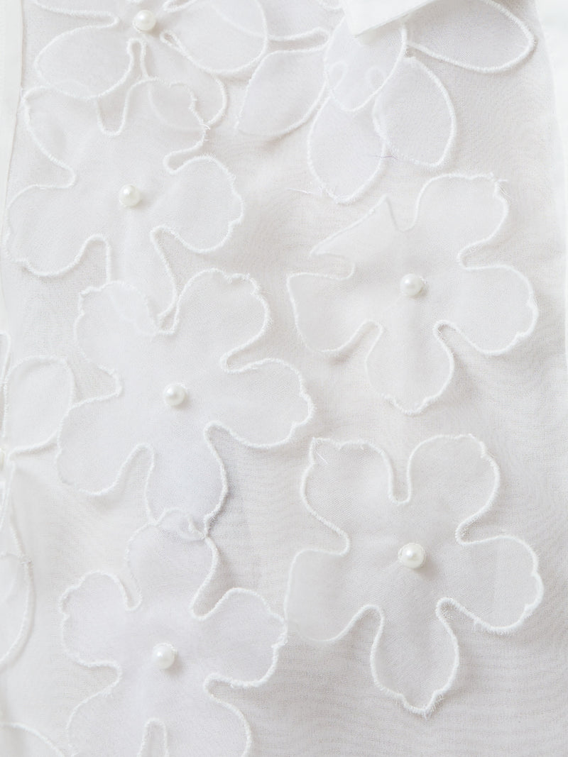Camden 3D Floral Embellished Shirt