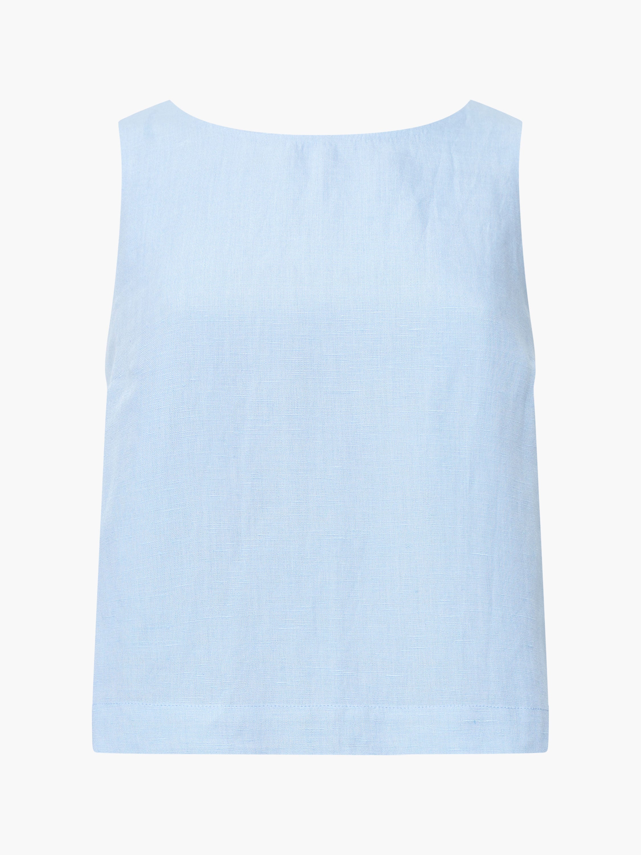 Birdie Linen Tie Back Swing Top