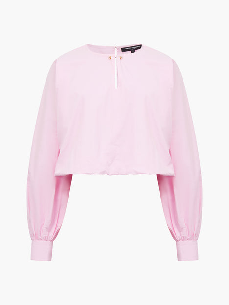 Cambria Cotton Bubble Hem Top