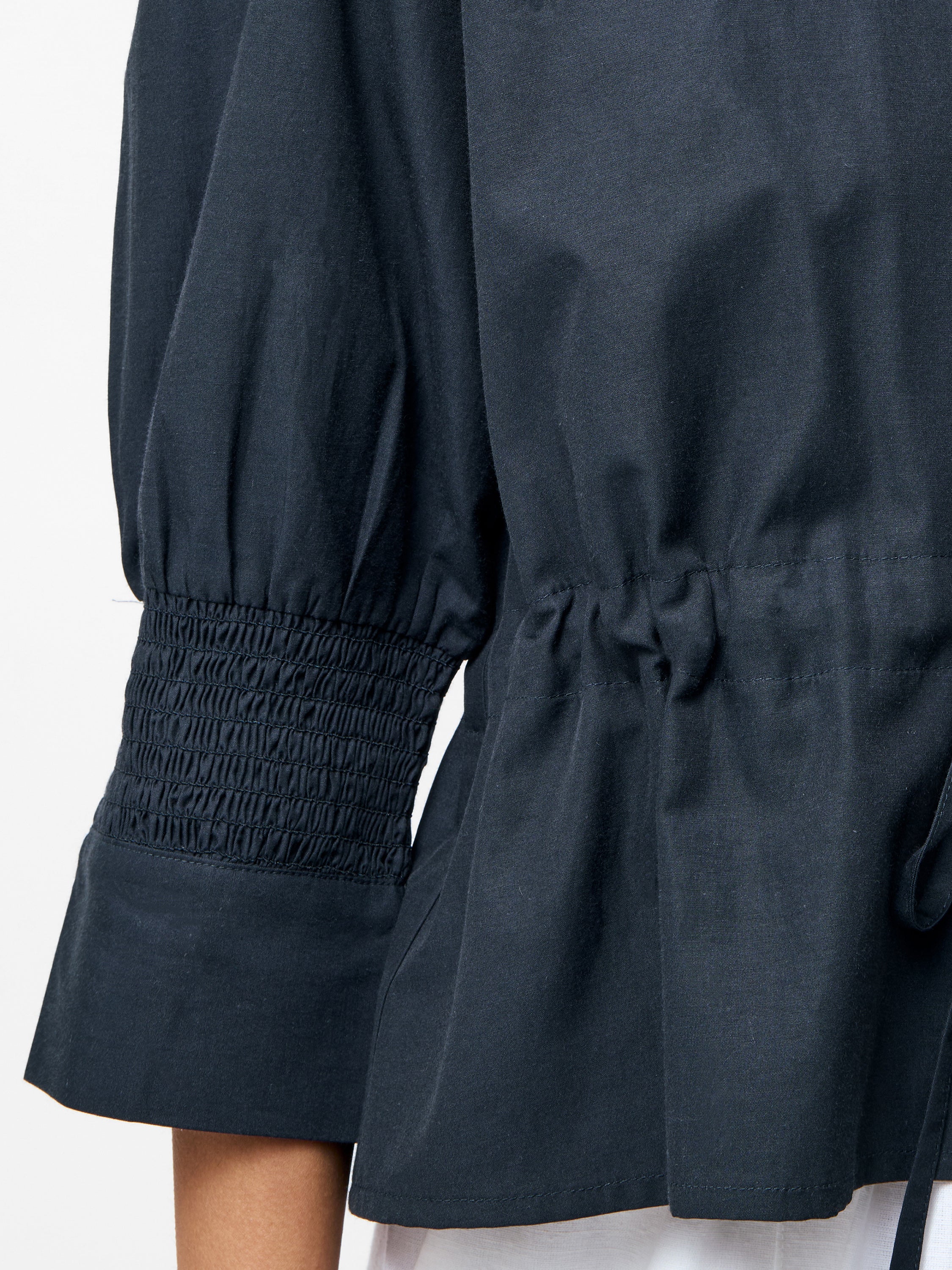 Era Poplin Collared Top