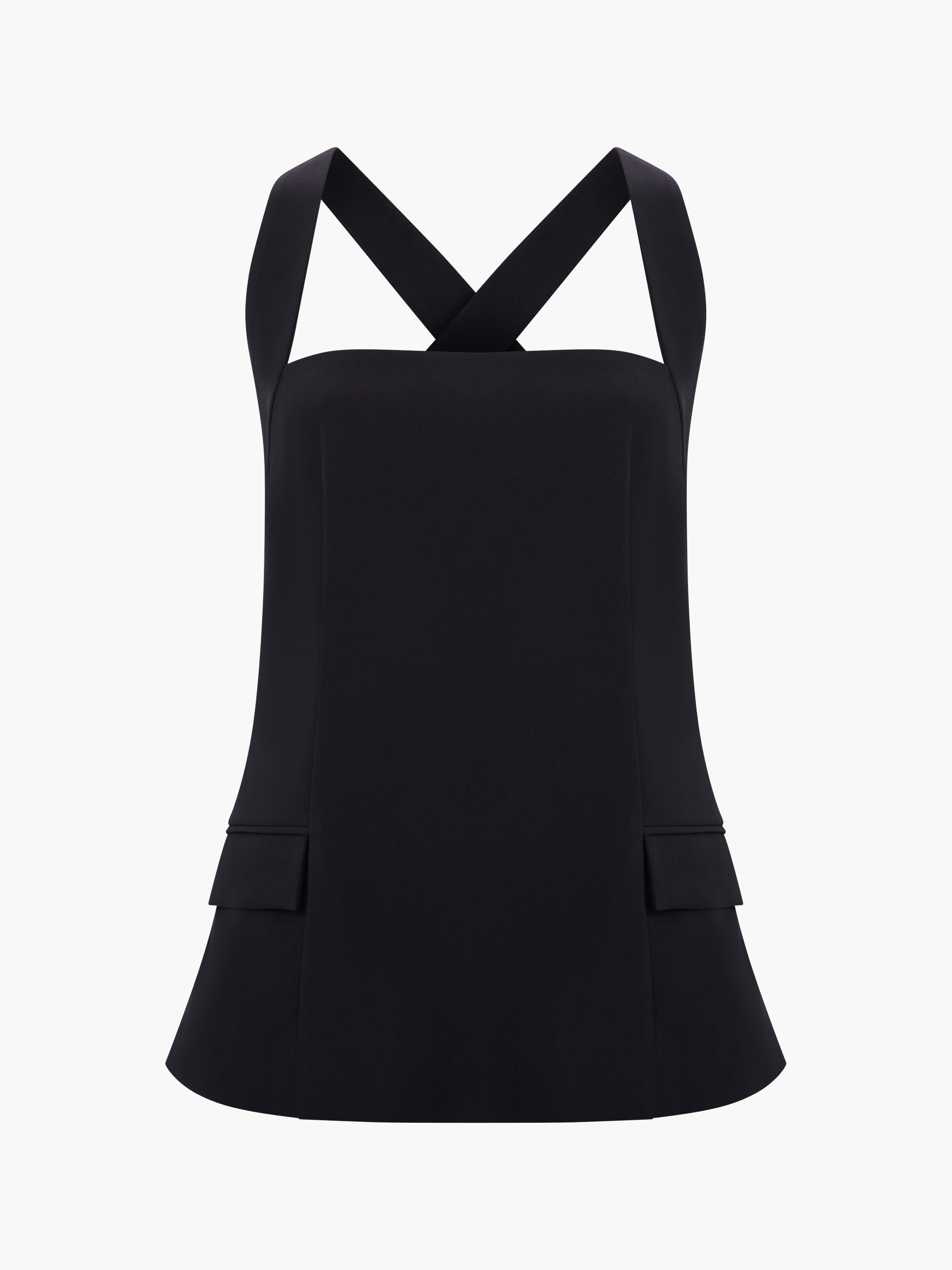 Harrie Tailored Cross Back Top