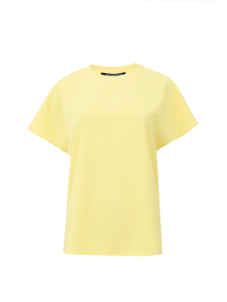 Capriana Crepe Crew Neck Top