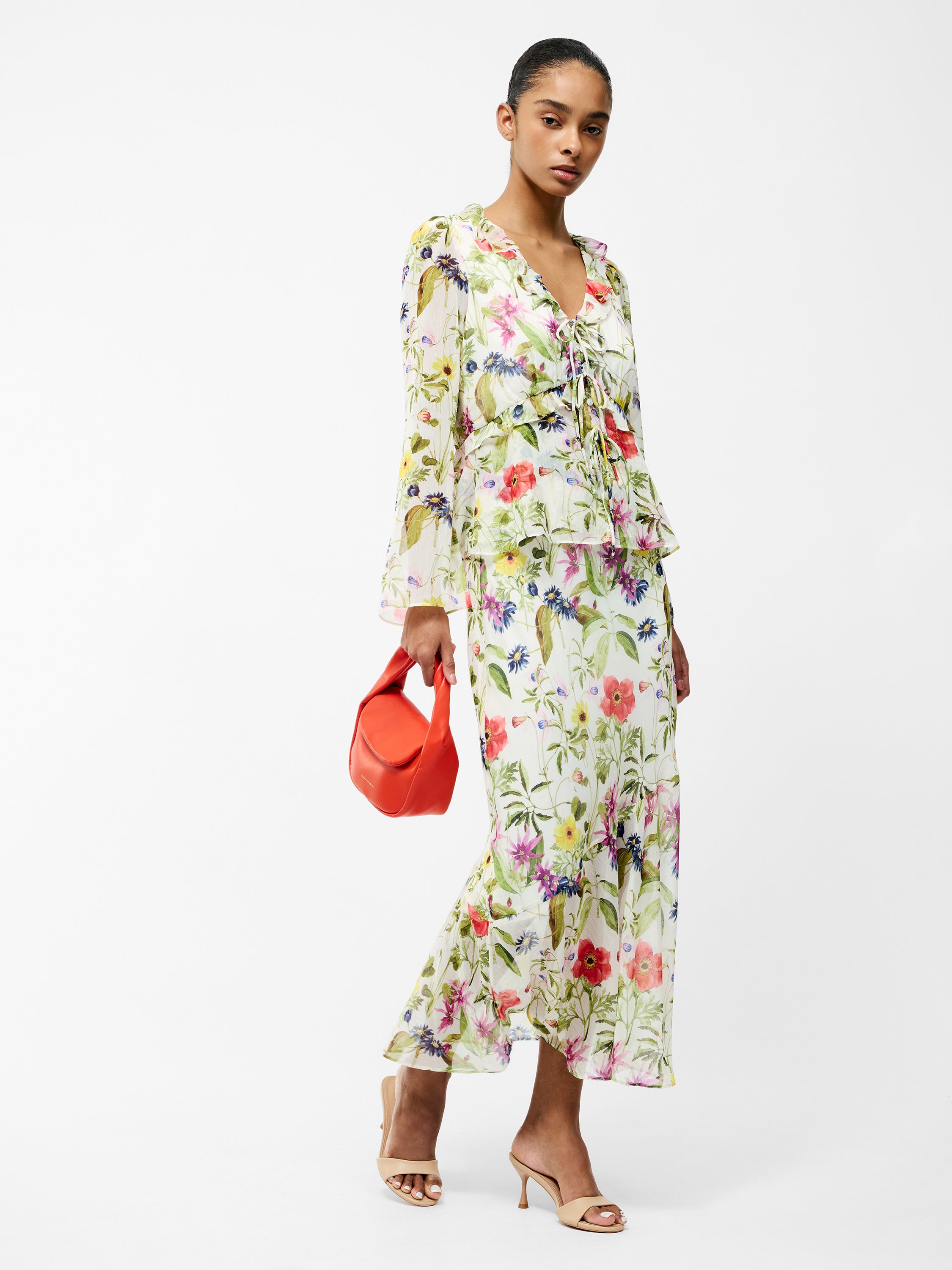 Monica Hallie Crinkle Blouse