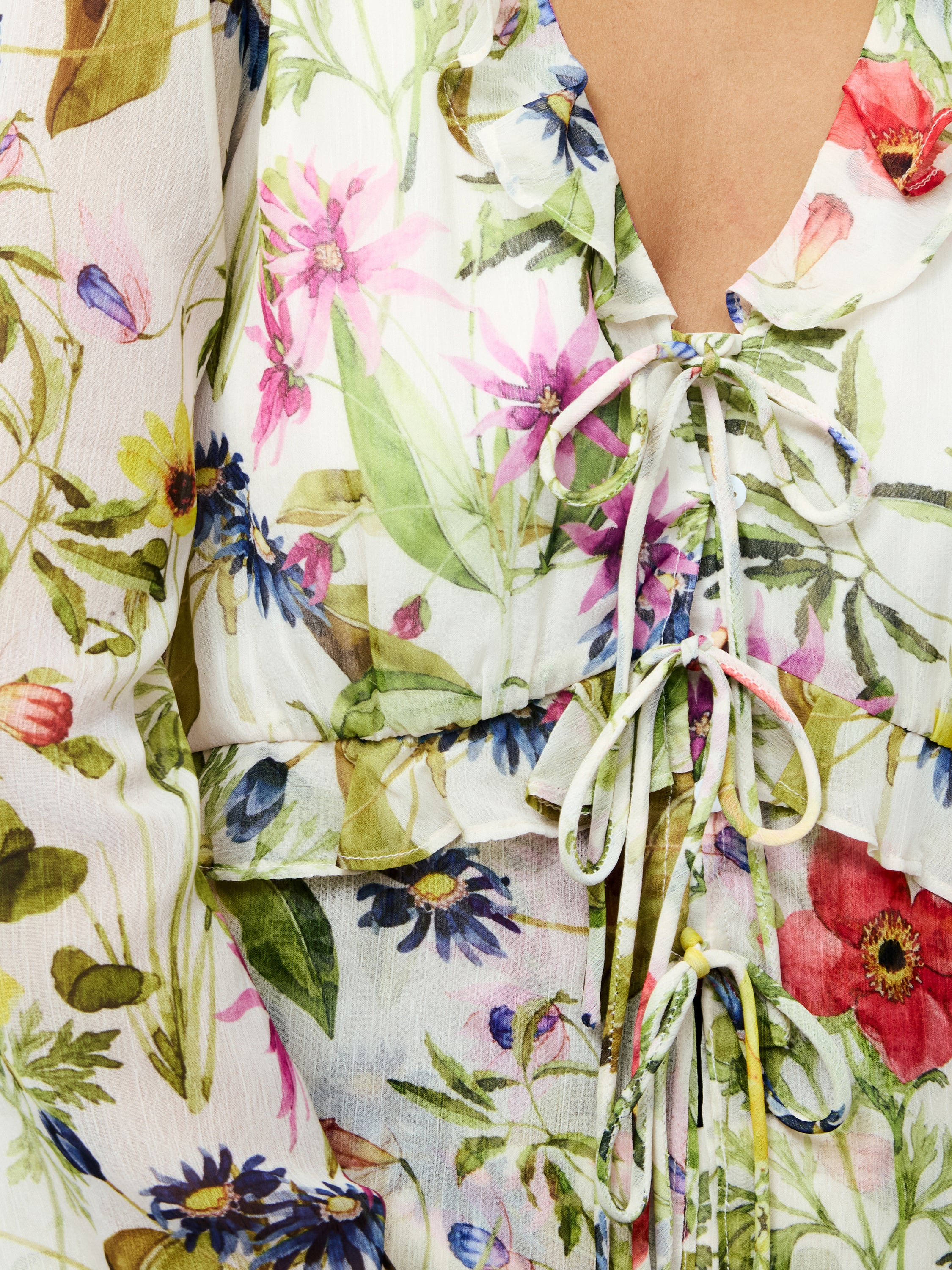 Monica Hallie Crinkle Blouse