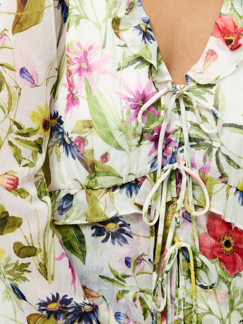 Monica Hallie Crinkle Blouse