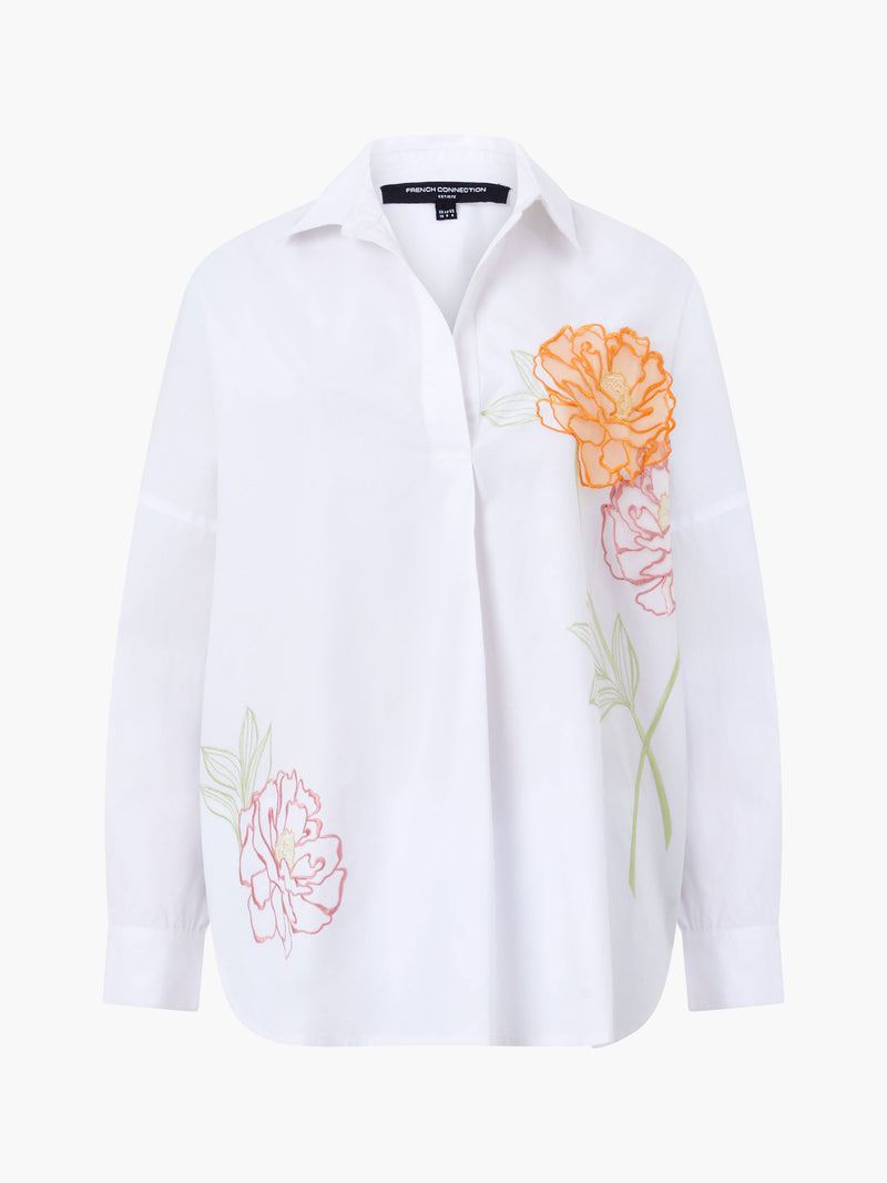 Cambria Cotton Popover Shirt