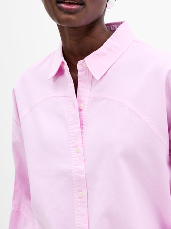 Dana Denim Seamed Shirt