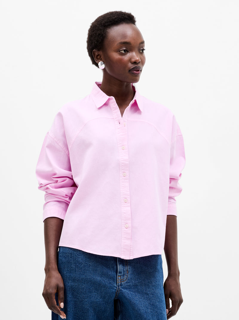 Dana Denim Seamed Shirt