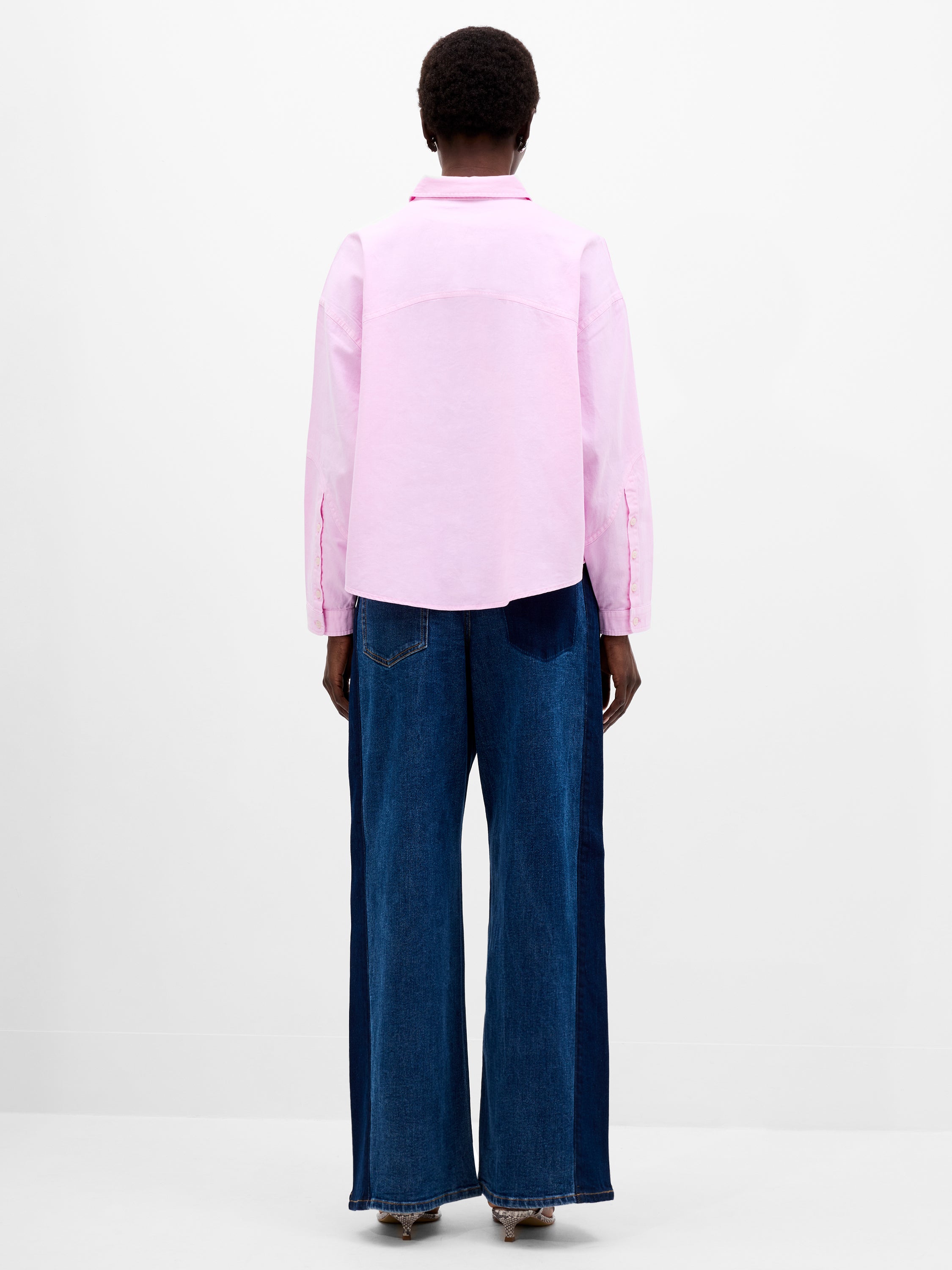 Dana Denim Seamed Shirt