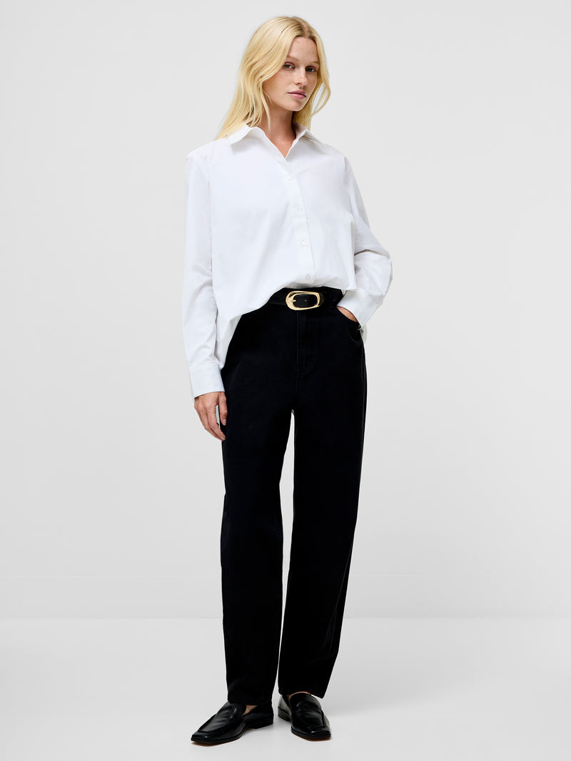 Kesha Back Slit Shirt