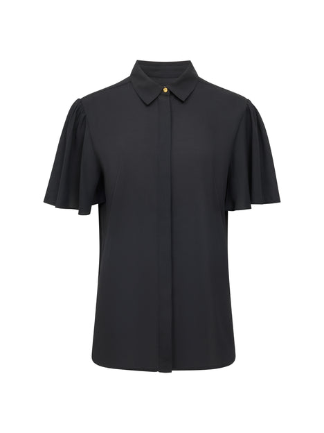Mila Flutter Sleeve Shirt