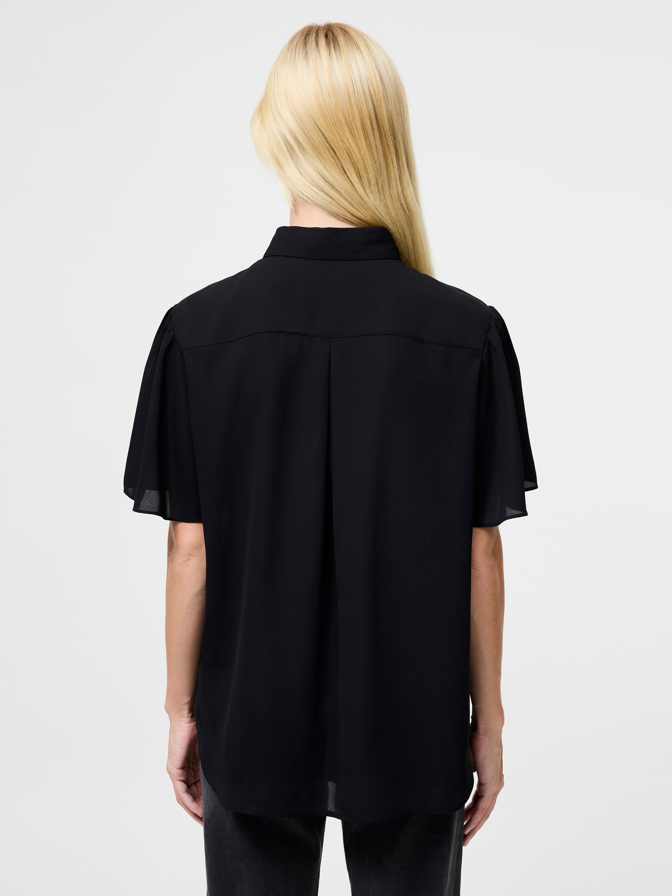 Mila Flutter Sleeve Shirt