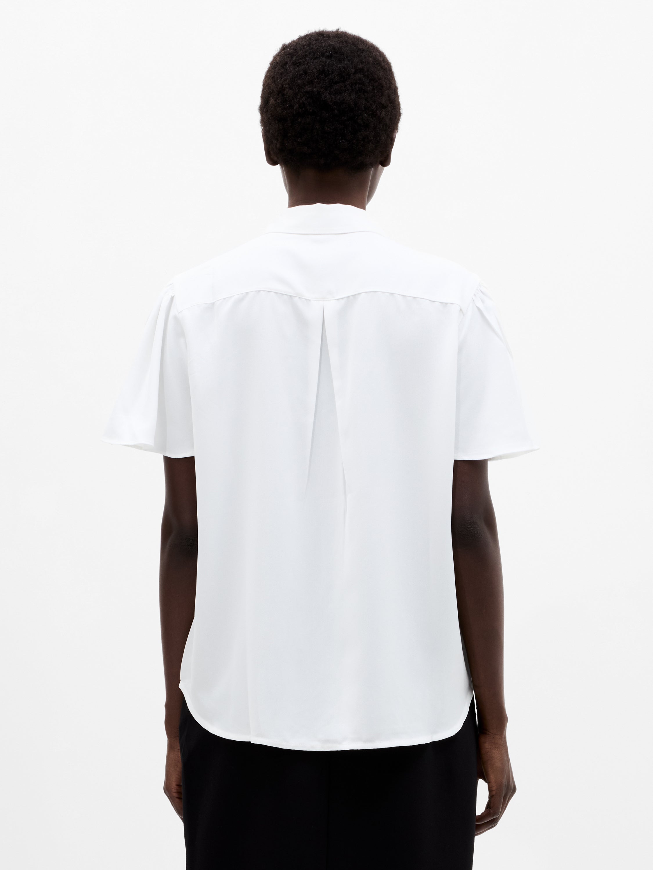 Mila Flutter Sleeve Shirt