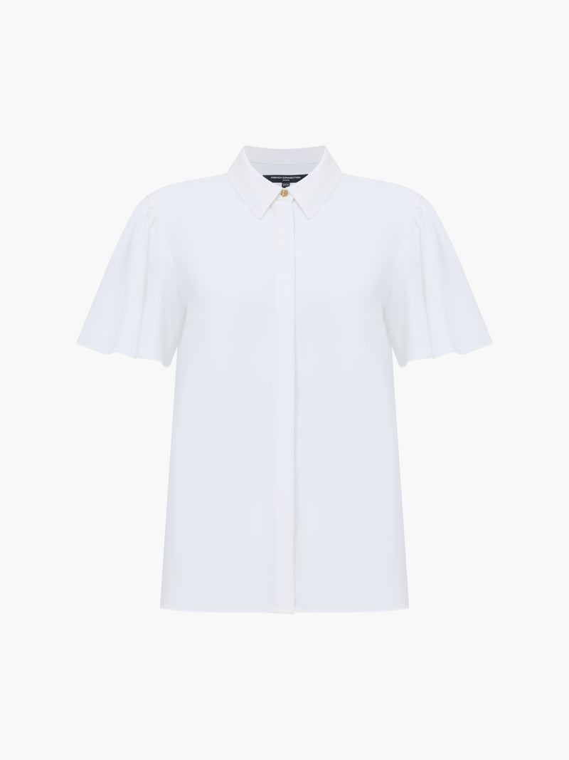 Mila Flutter Sleeve Shirt