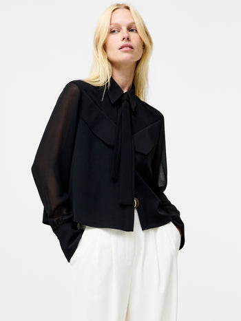 Arezzo Neck Tie Shirt