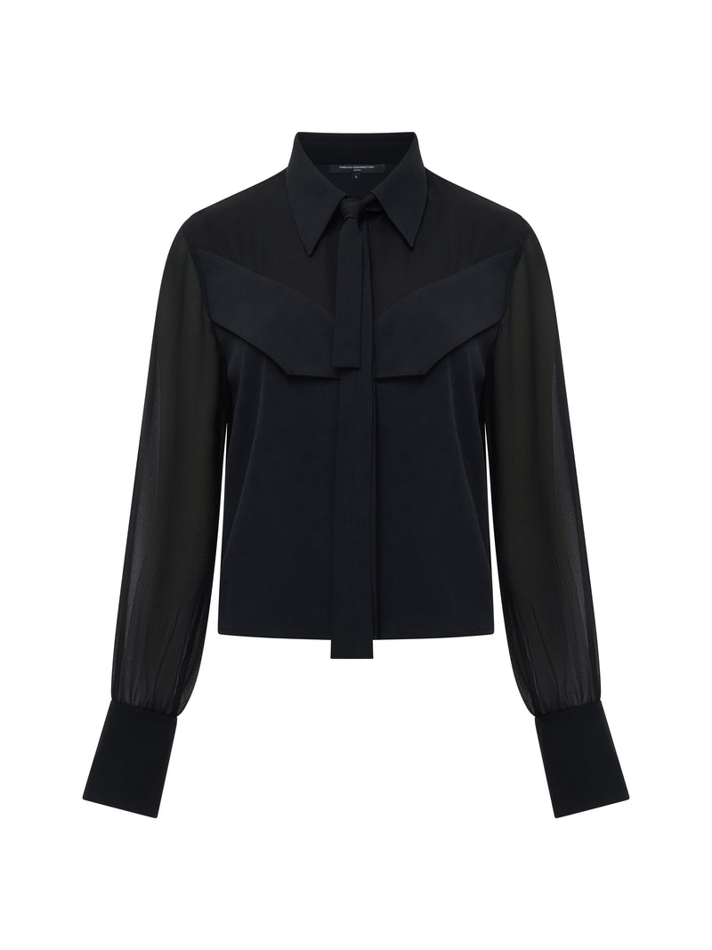 Arezzo Neck Tie Shirt