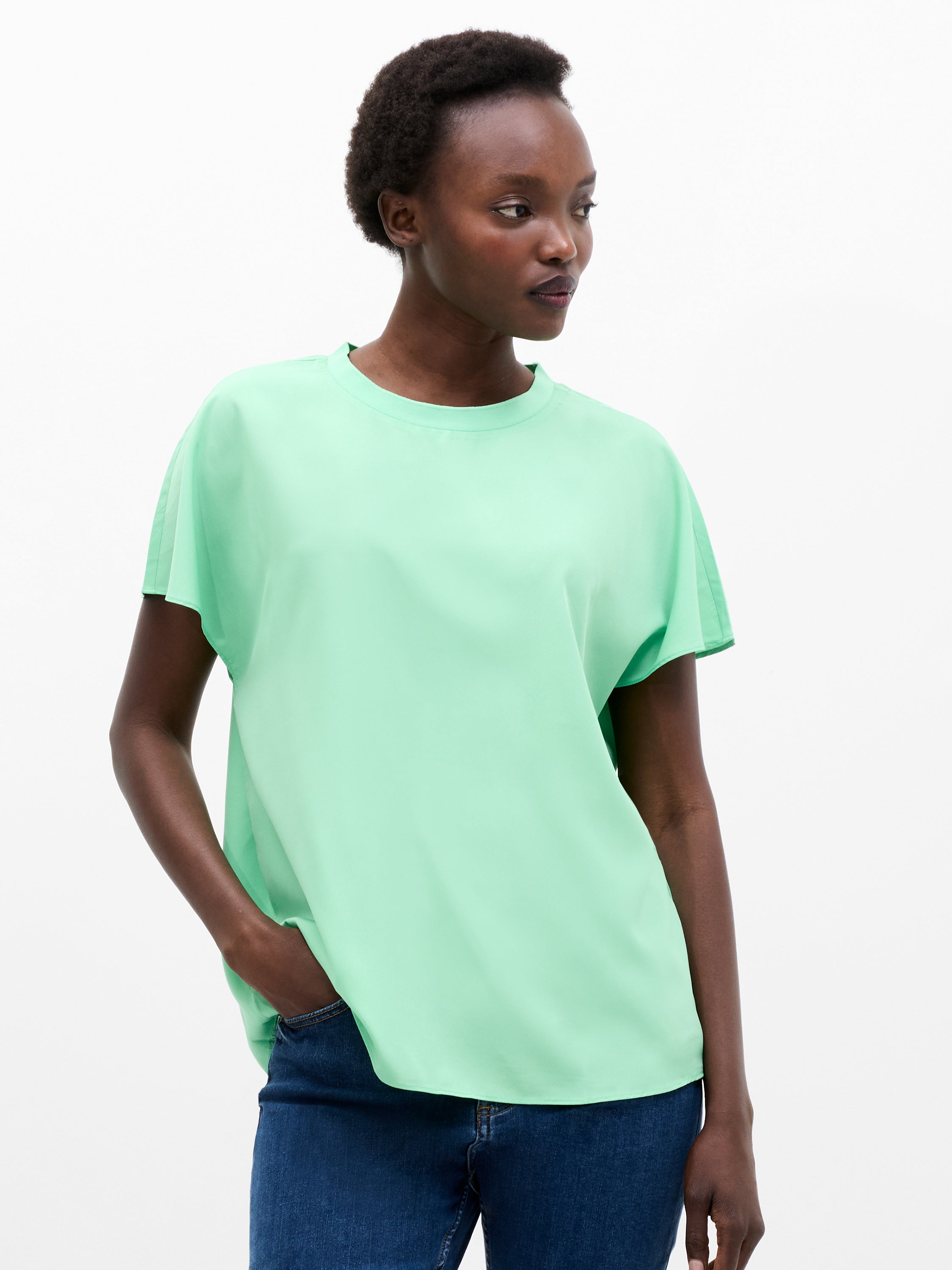 Crew Neck Short Sleeve T-Shirt