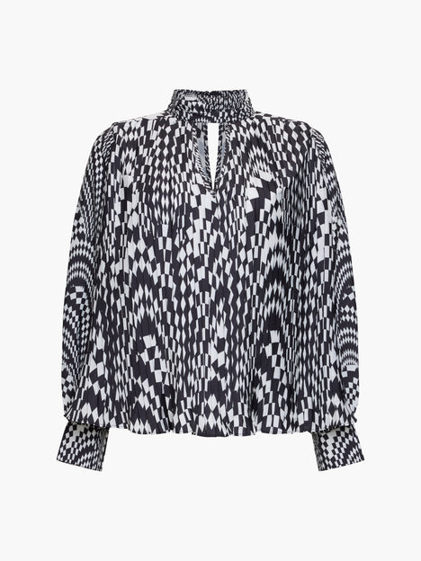Fern Pleated Top