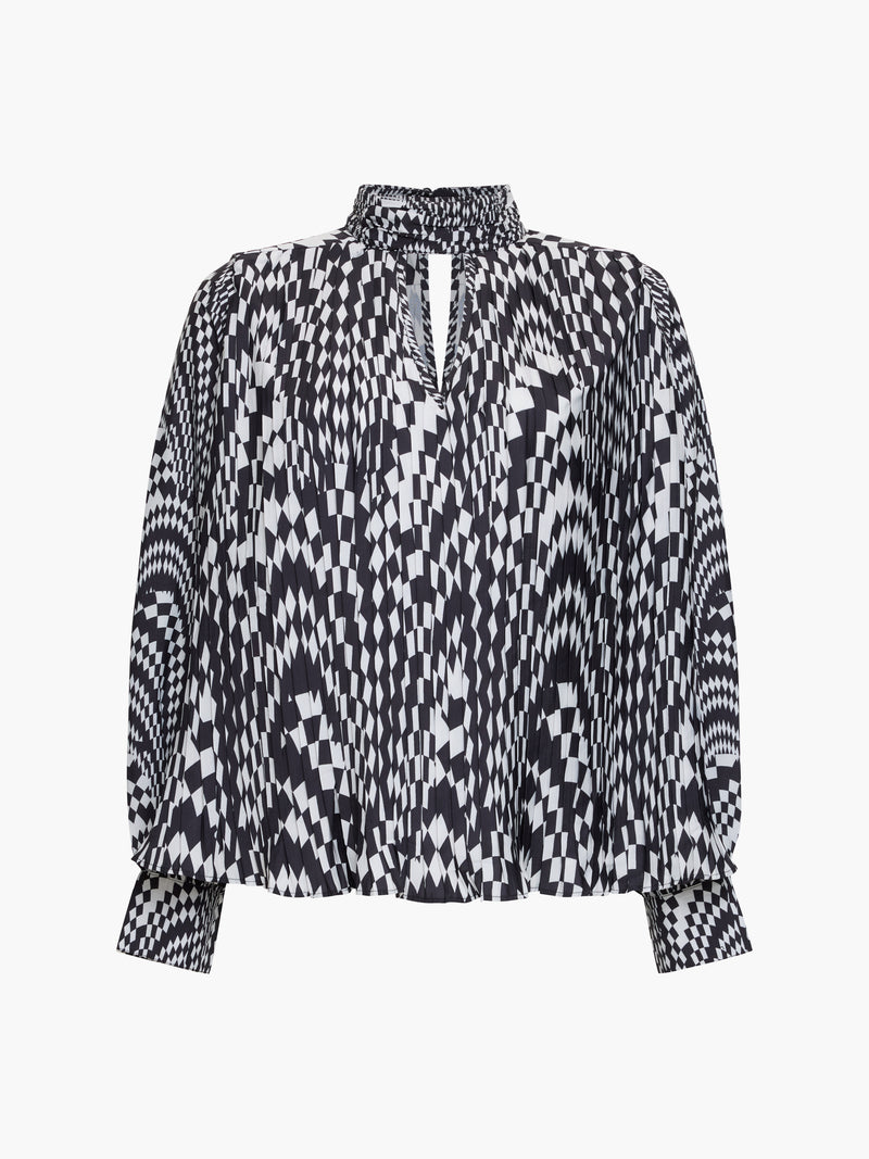 Fern Pleated Top