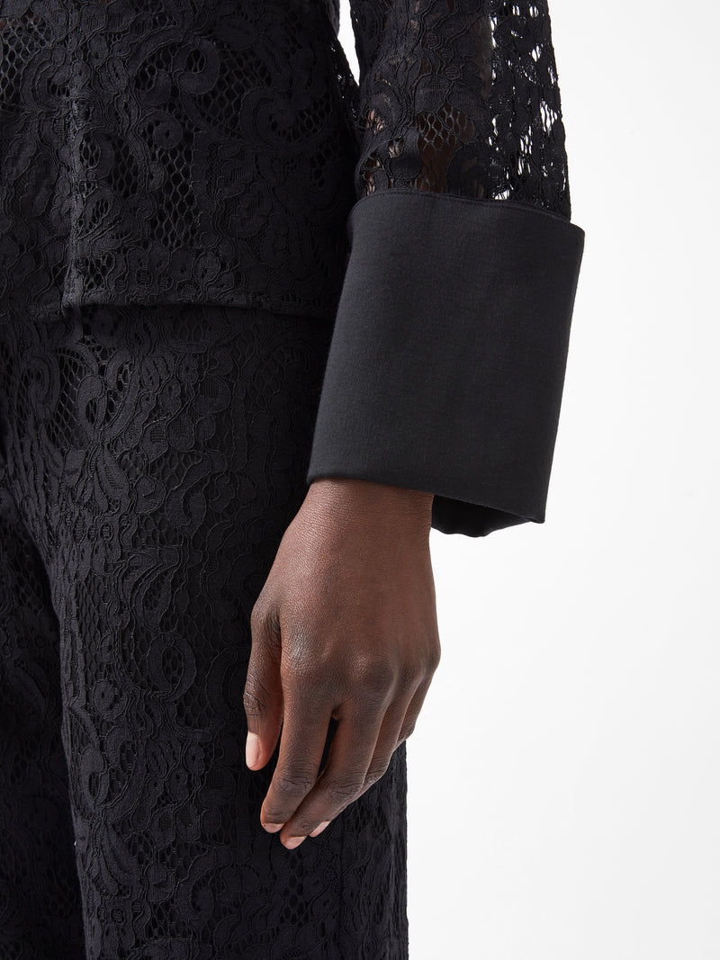 Lace Long Sleeve Shirt