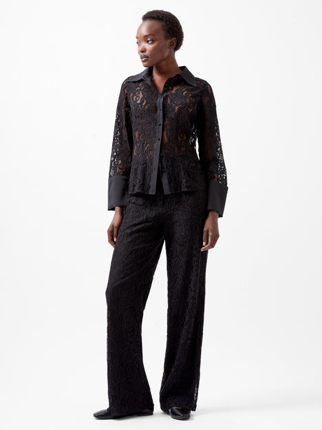 Lace Long Sleeve Shirt