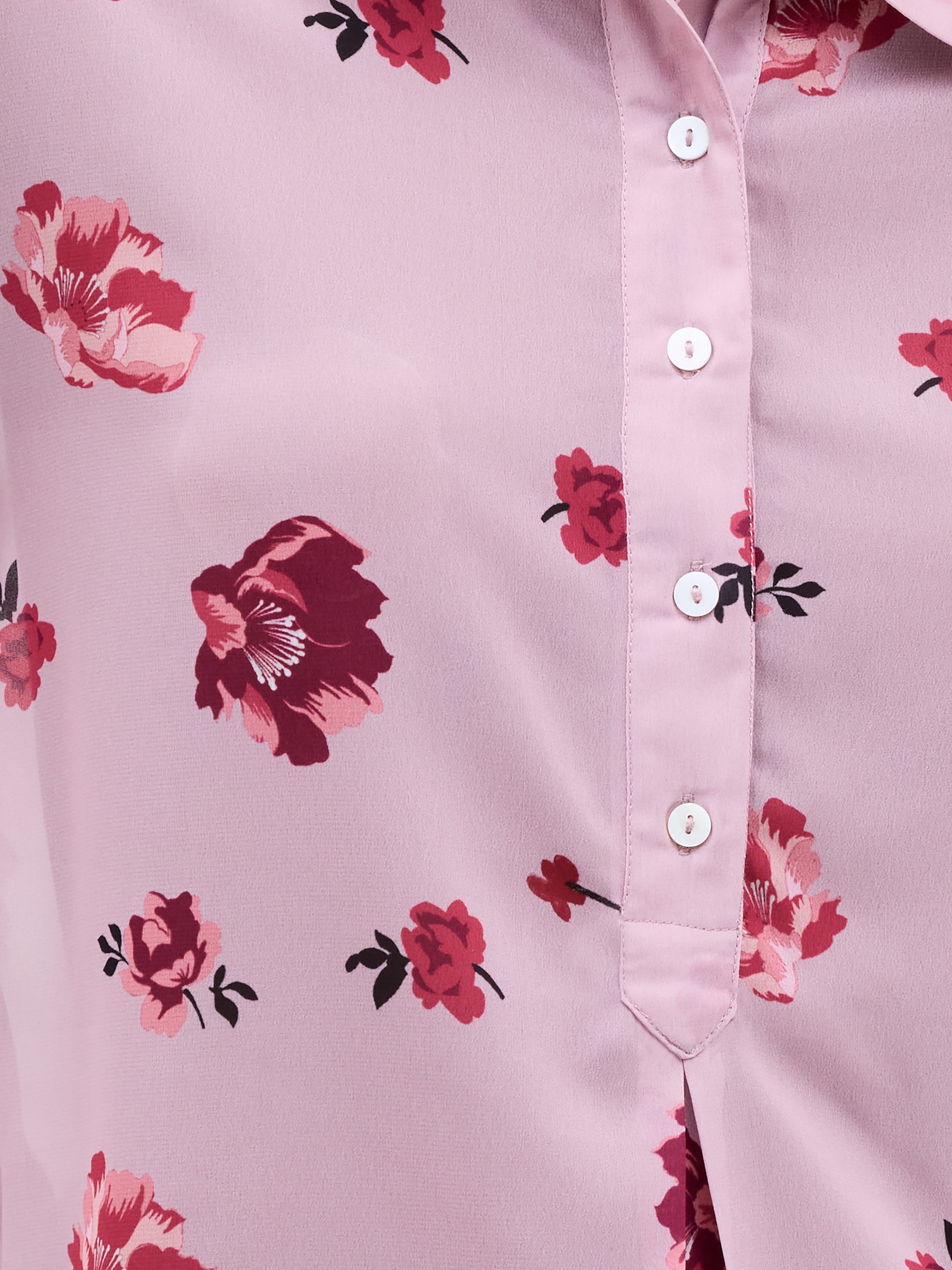 Ella Rose Georgette Long Sleeve Shirt