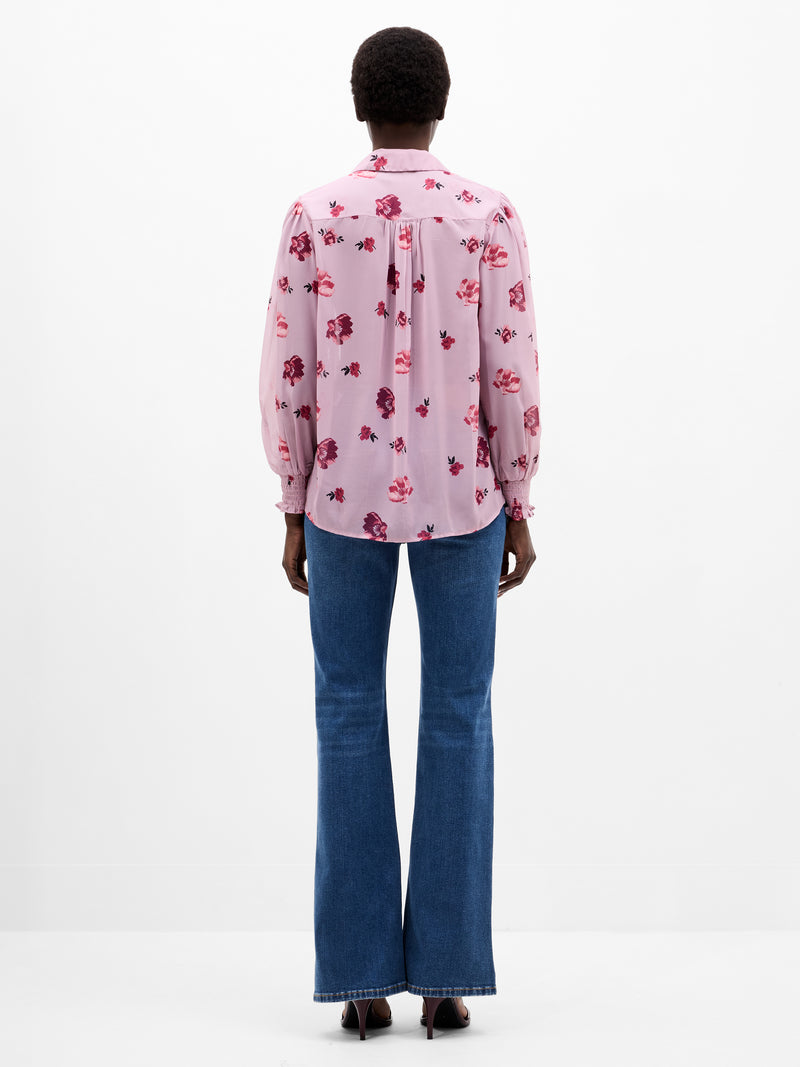 Ella Rose Georgette Long Sleeve Shirt