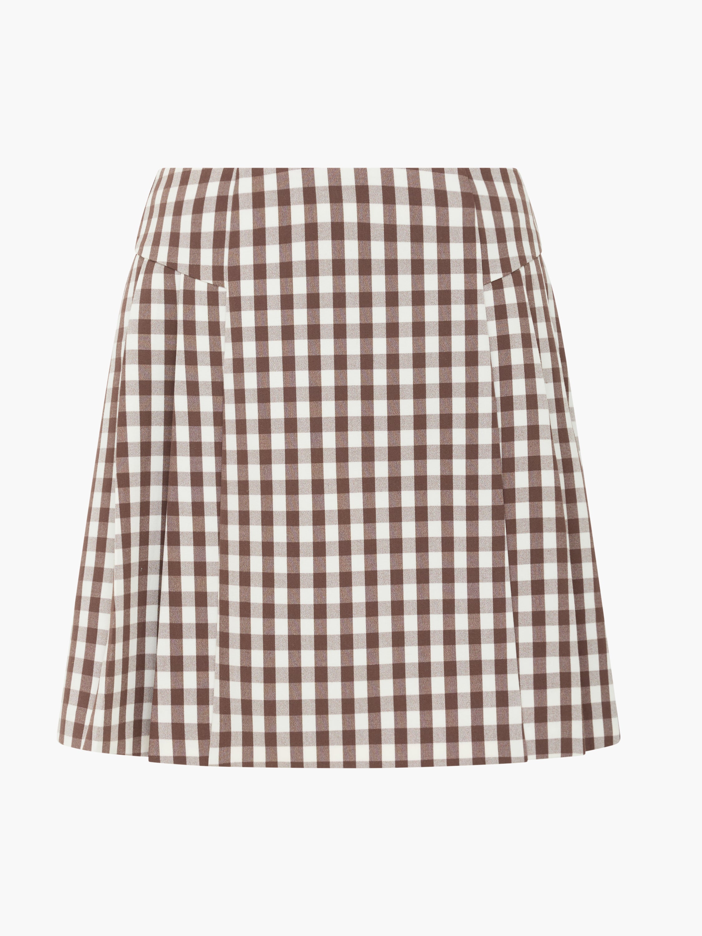 Lexi Tailored Gingham Mini Skirt