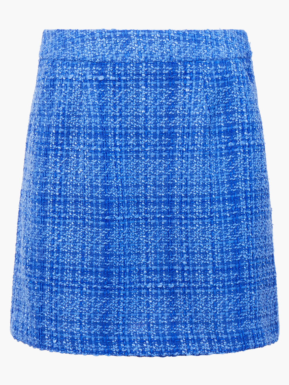 Azzurra Tweed Mini Skirt Light Blue Depths | French Connection UK