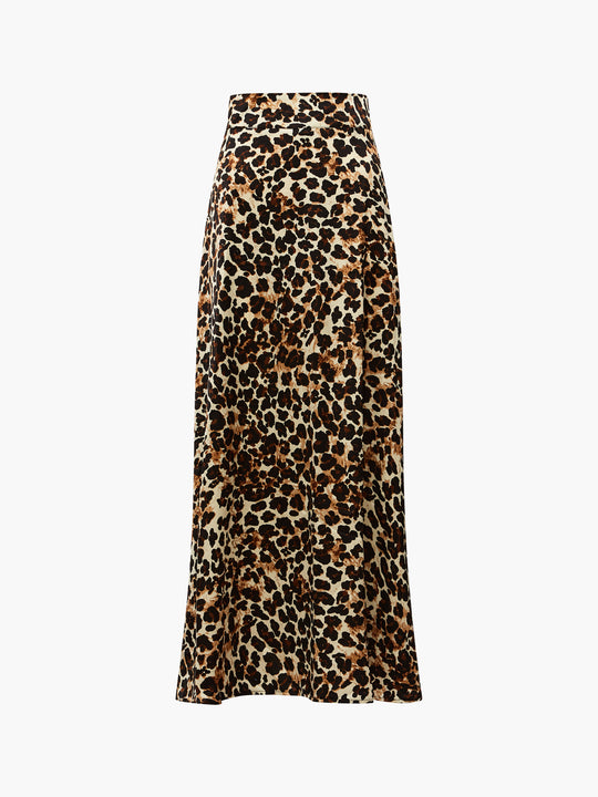 Leopard Midaxi Skirt