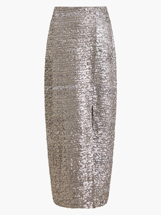 Adalynn Sequin Midi Skirt