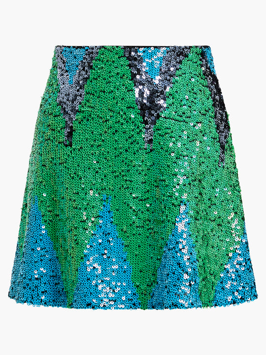 Emin Embellished Mini Skirt