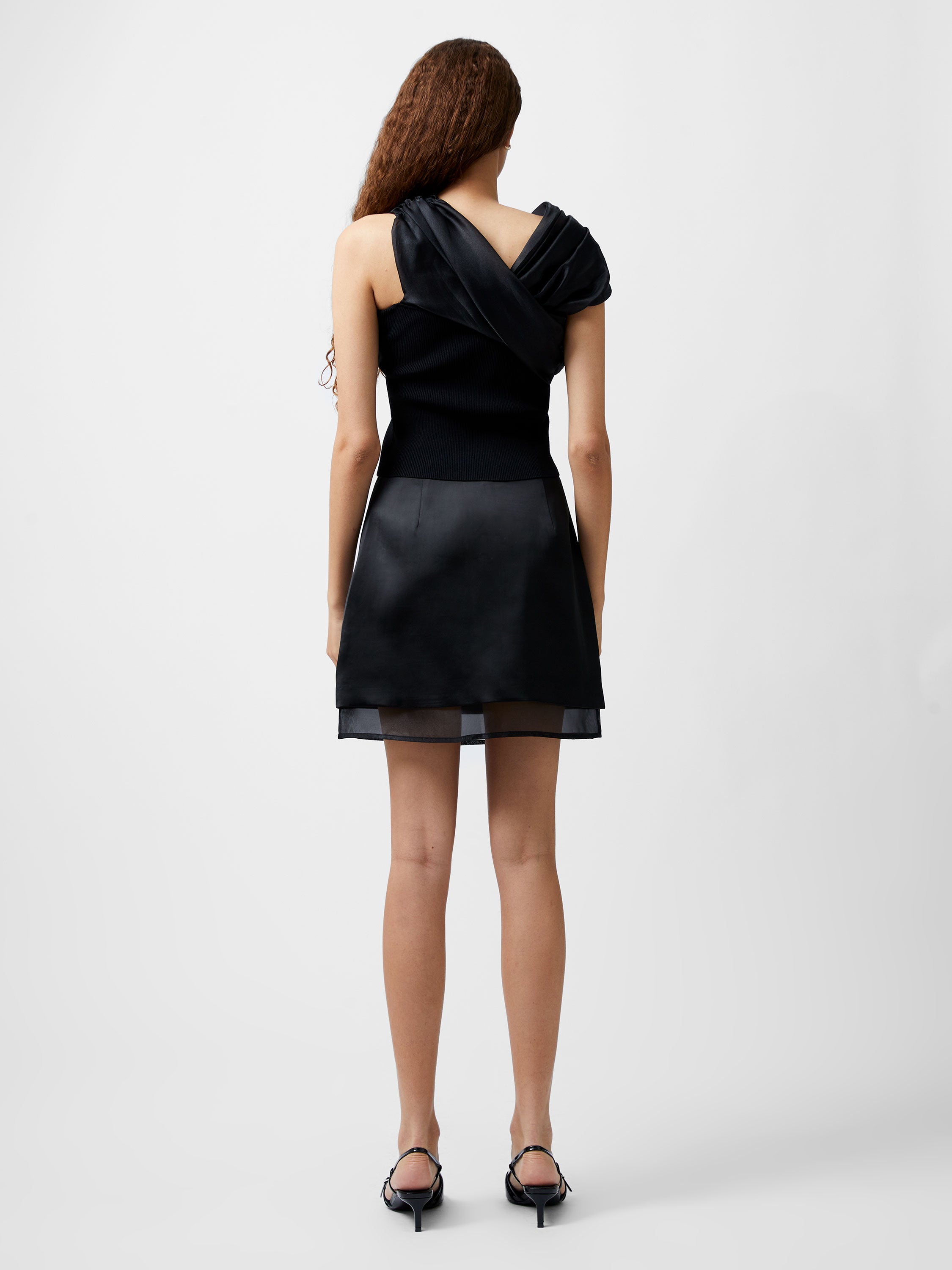 Chiffon skirt mini dress sale